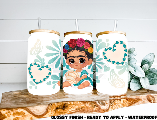 Frida #6 - 16 oz Glass Wrap