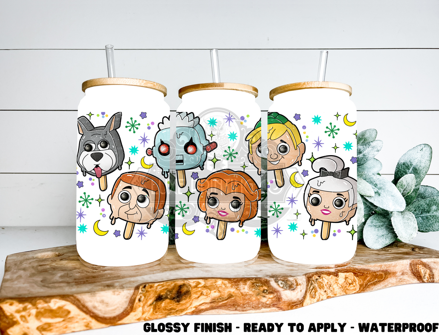 Jetsons Pop - 16 oz Glass Wrap