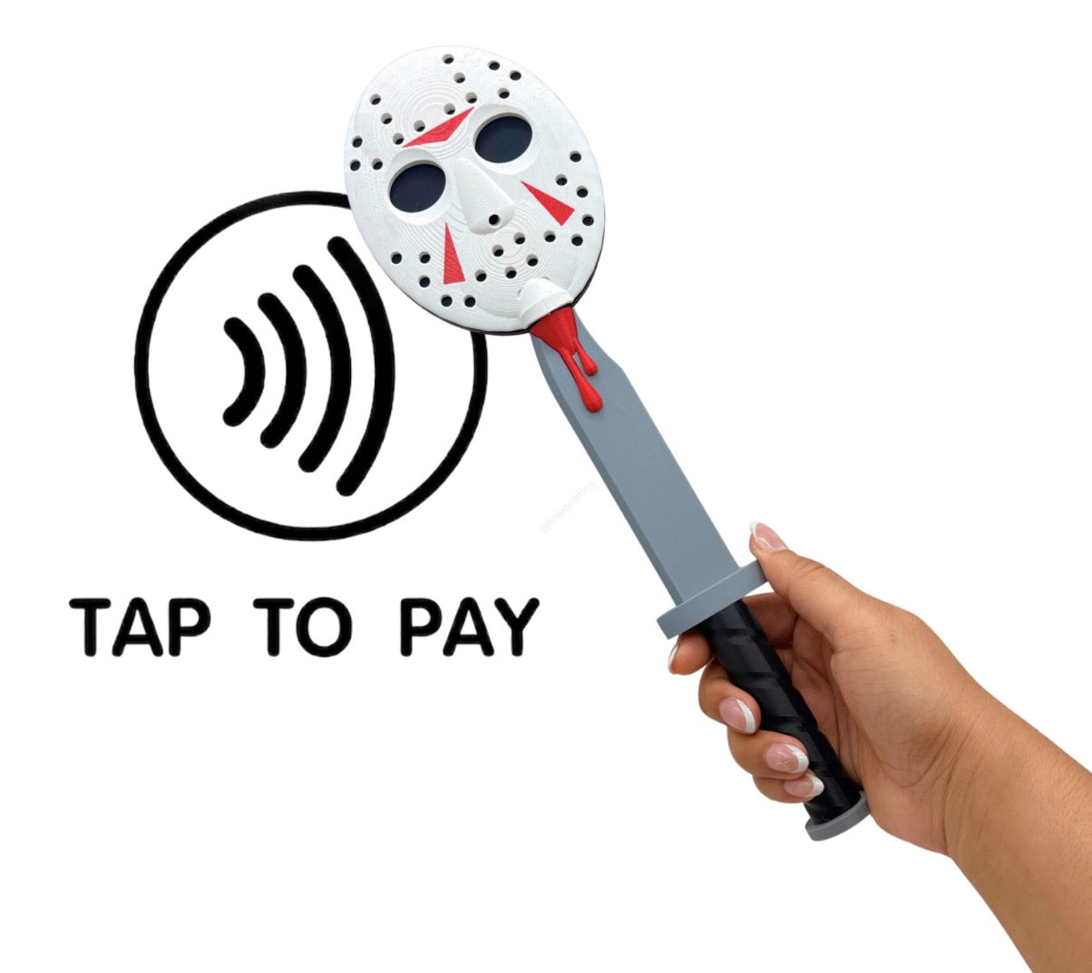 Spooky NFC Payment Wand | Horror Inspired Contactless Card Holder