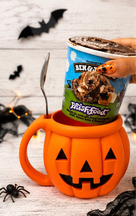 Pumpkin Ice Cream Pint Holder |