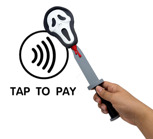Spooky NFC Payment Wand | Horror Inspired Contactless Card Holder