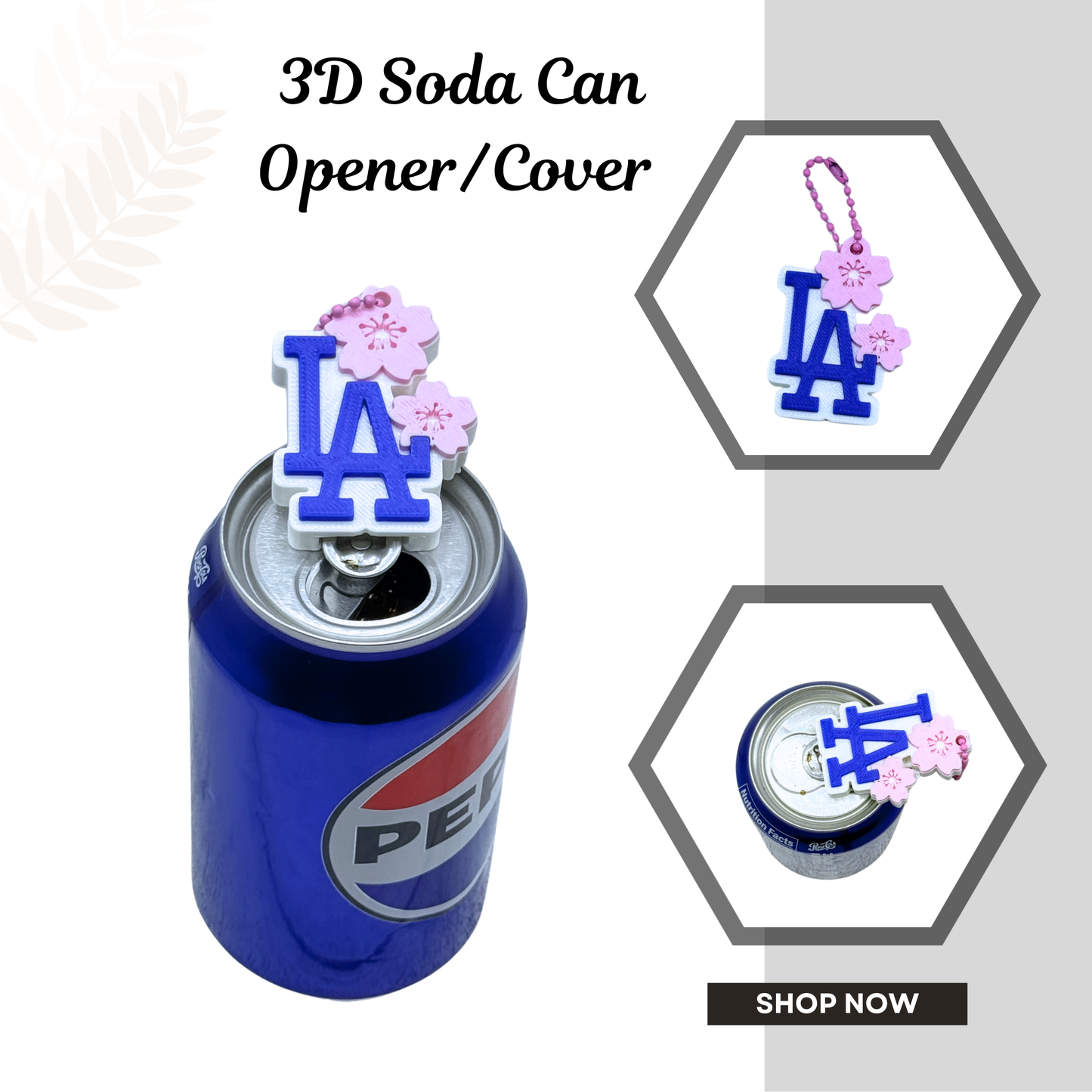 Cute LASoda Can Opener  12 pcs