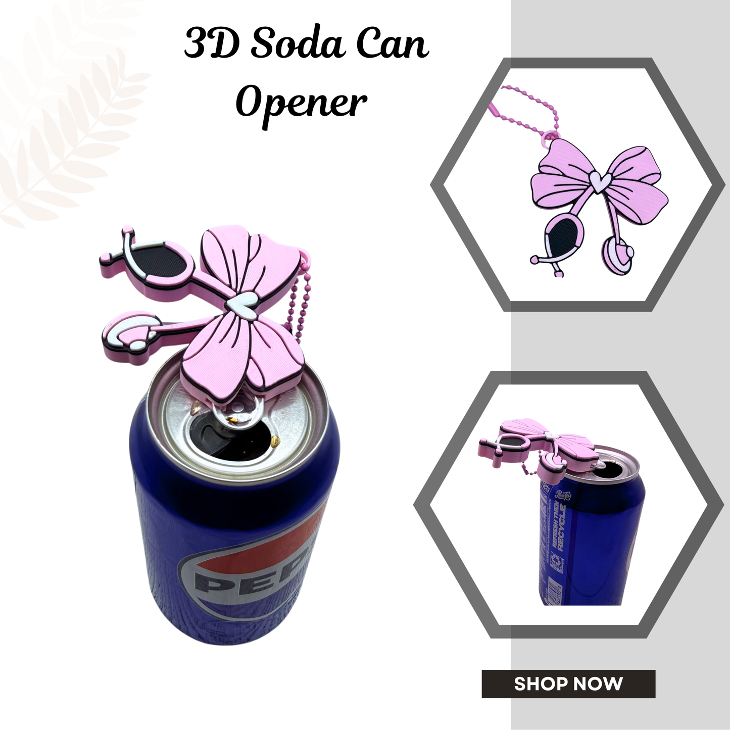 Nurse Soda Can Opener  12 pcs