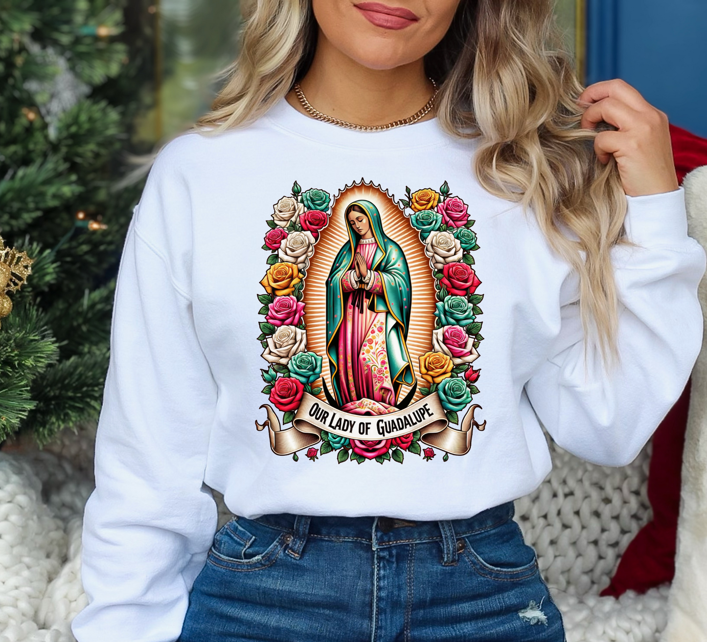 Our Lady Of Guadalupe DTF Transfer