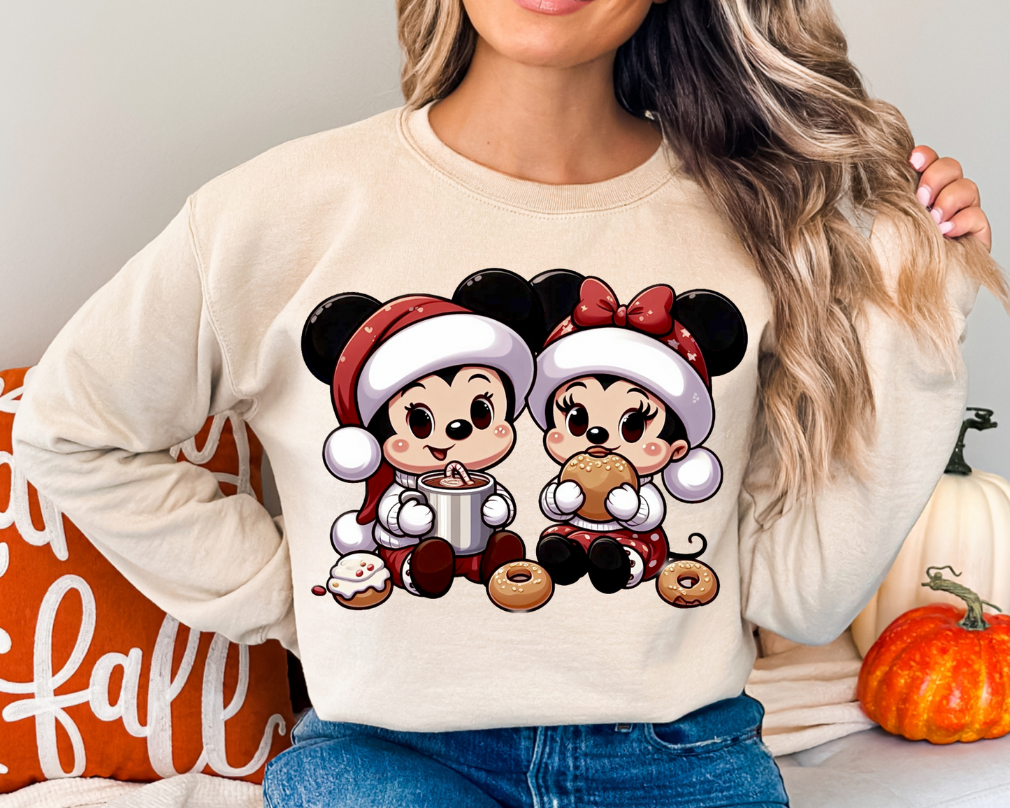 Minnie & Mickey DTF Transfer