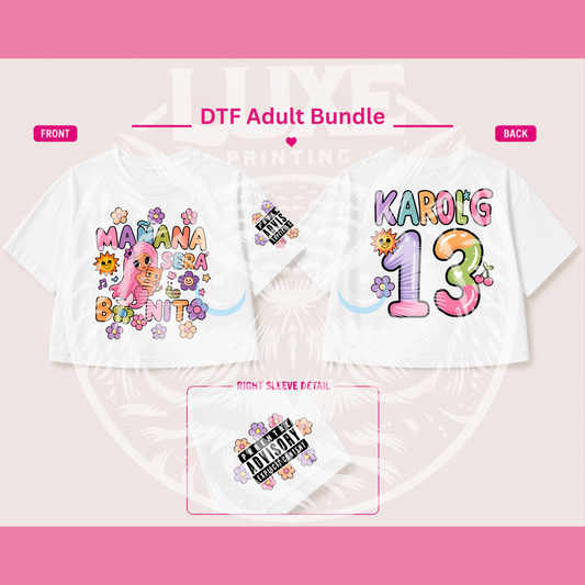 Mañana Sera Bonito  Bundle DTF Transfer