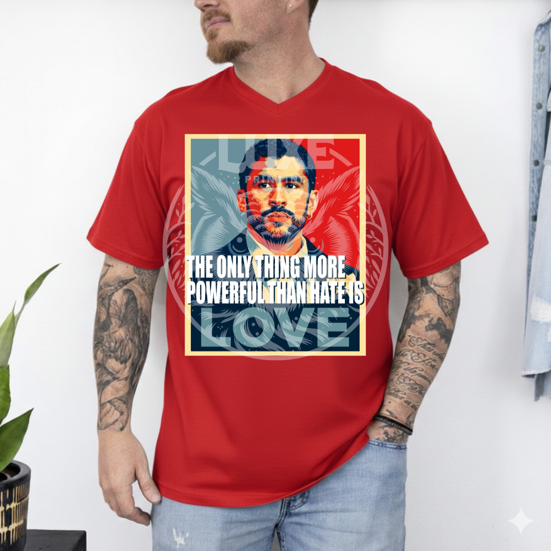 More Love Less Hate Tshirt