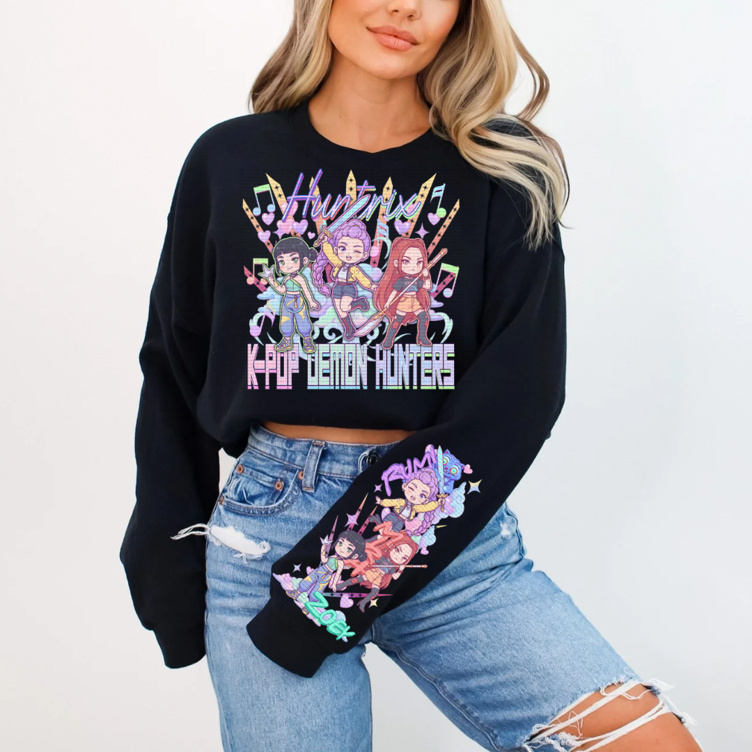 Kpop Huntrixx   Kids Sweatshirt