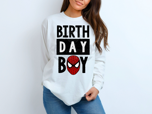 Bday Boy Spidey DTF Transfer